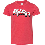 Groovy Huskies | Kids Tee-Youth - Tops - Tees-Sister Shirts-Sister Shirts, Cute & Custom Tees for Mama & Littles in Trussville, Alabama.