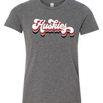 Groovy Huskies | Kids Tee-Youth - Tops - Tees-Sister Shirts-Sister Shirts, Cute & Custom Tees for Mama & Littles in Trussville, Alabama.