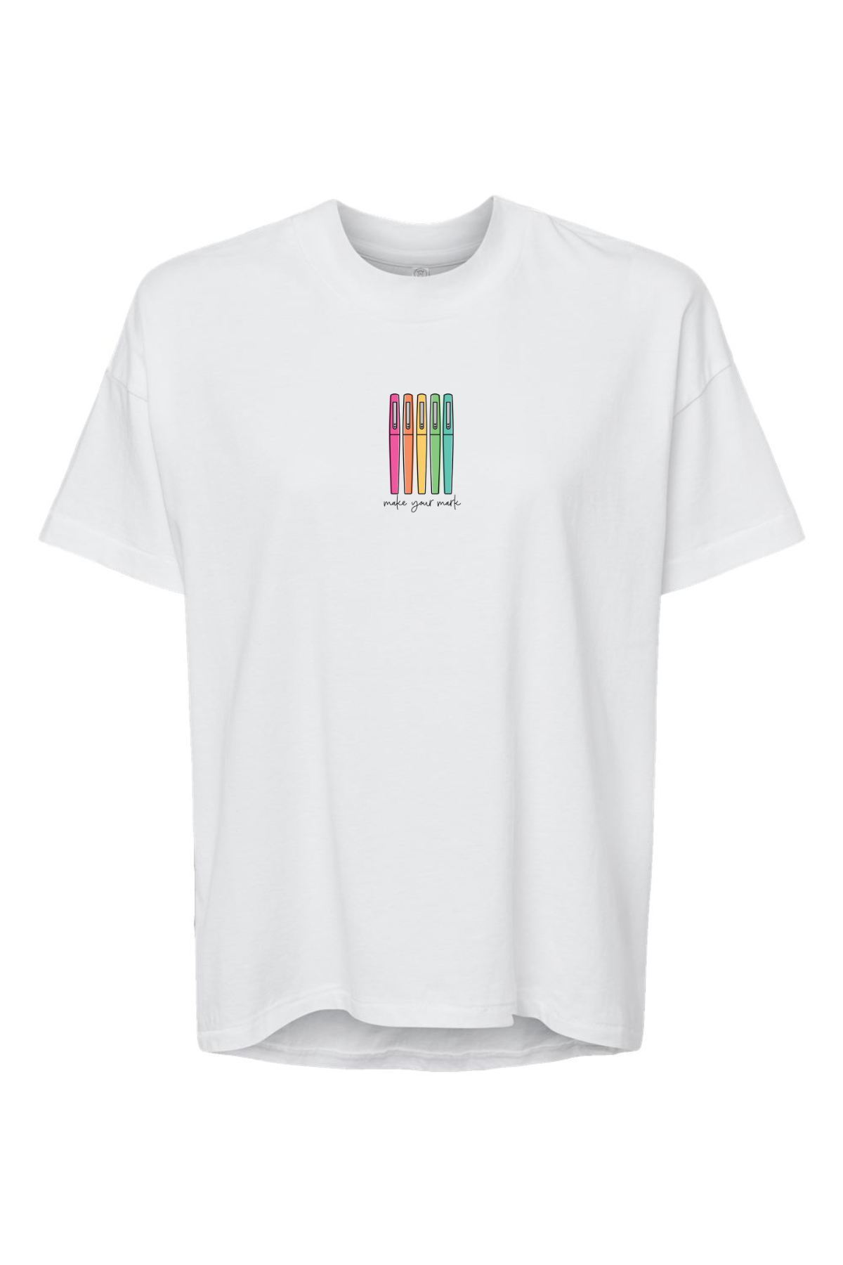 Make Your Mark Minimal | Hi-Lo Adult Tee-Womens - Tops - Tees-Sister Shirts-Sister Shirts, Cute & Custom Tees for Mama & Littles in Trussville, Alabama.