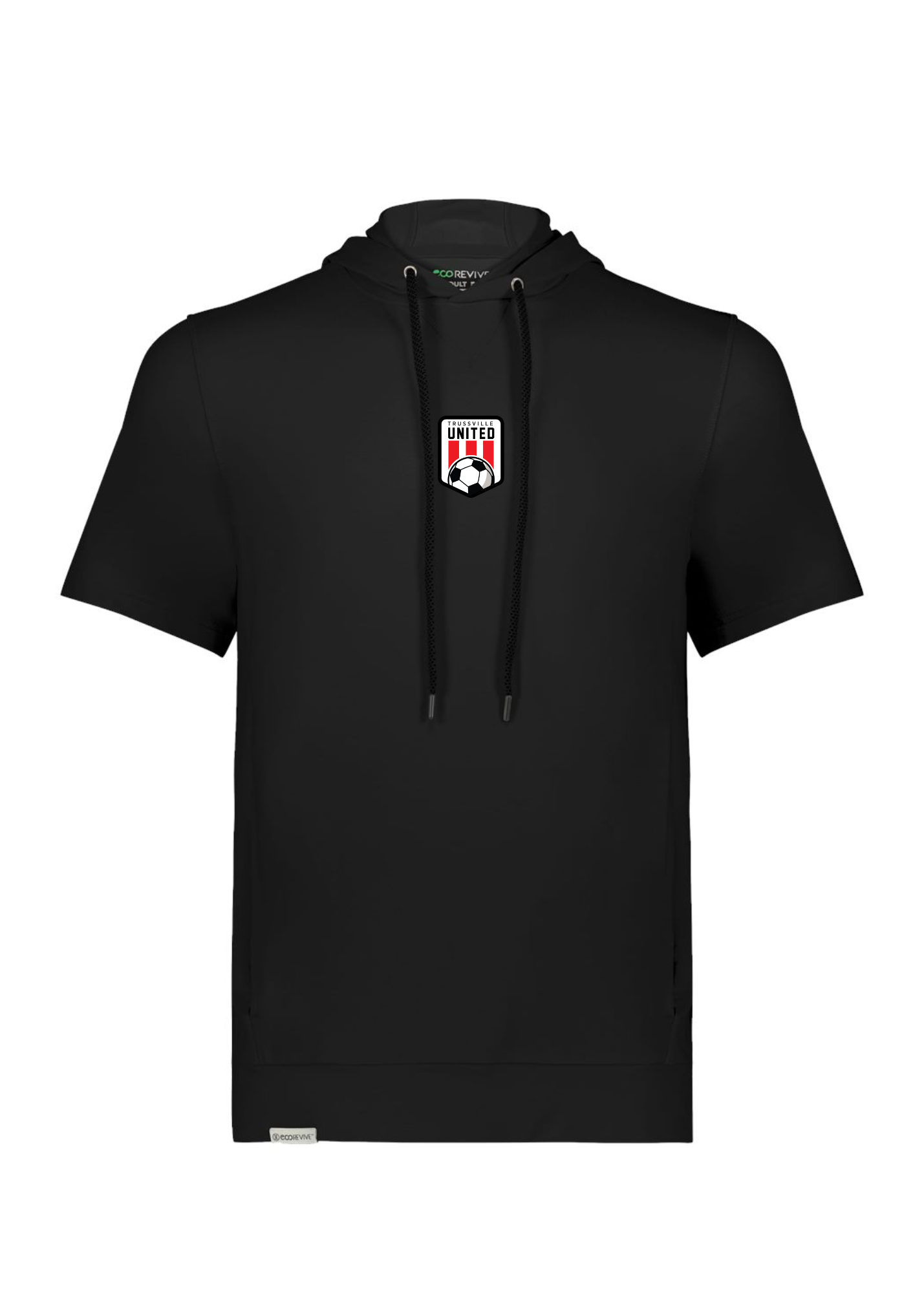 Trussville United | Adult Short Sleeve Performance Hoodie-Mens - Tops - Sweatshirts-Sister Shirts-Sister Shirts, Cute & Custom Tees for Mama & Littles in Trussville, Alabama.
