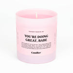You're Doing Great | Candle-Home - Fragrance - Candles-Candier-Sister Shirts, Cute & Custom Tees for Mama & Littles in Trussville, Alabama.