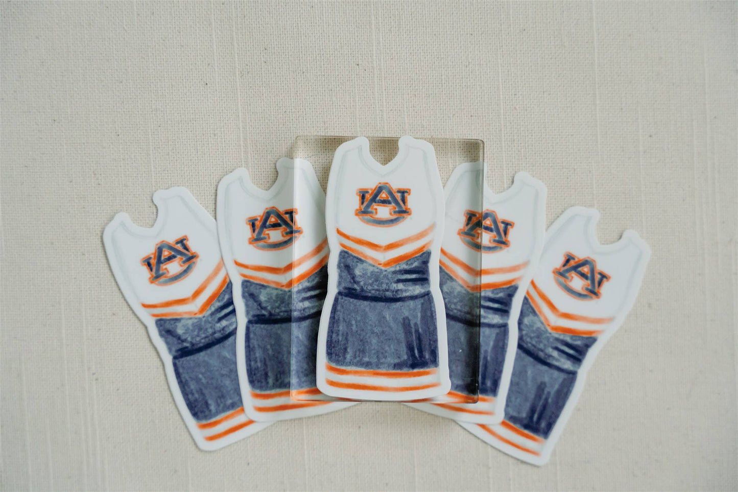 Auburn Cheerleader | Waterproof Sticker-Gracefully Made Art-Sister Shirts, Cute & Custom Tees for Mama & Littles in Trussville, Alabama.