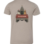 Holiday Haulin' | Youth Tee | RTS-Youth - Tops - Tees-Sister Shirts-Sister Shirts, Cute & Custom Tees for Mama & Littles in Trussville, Alabama.