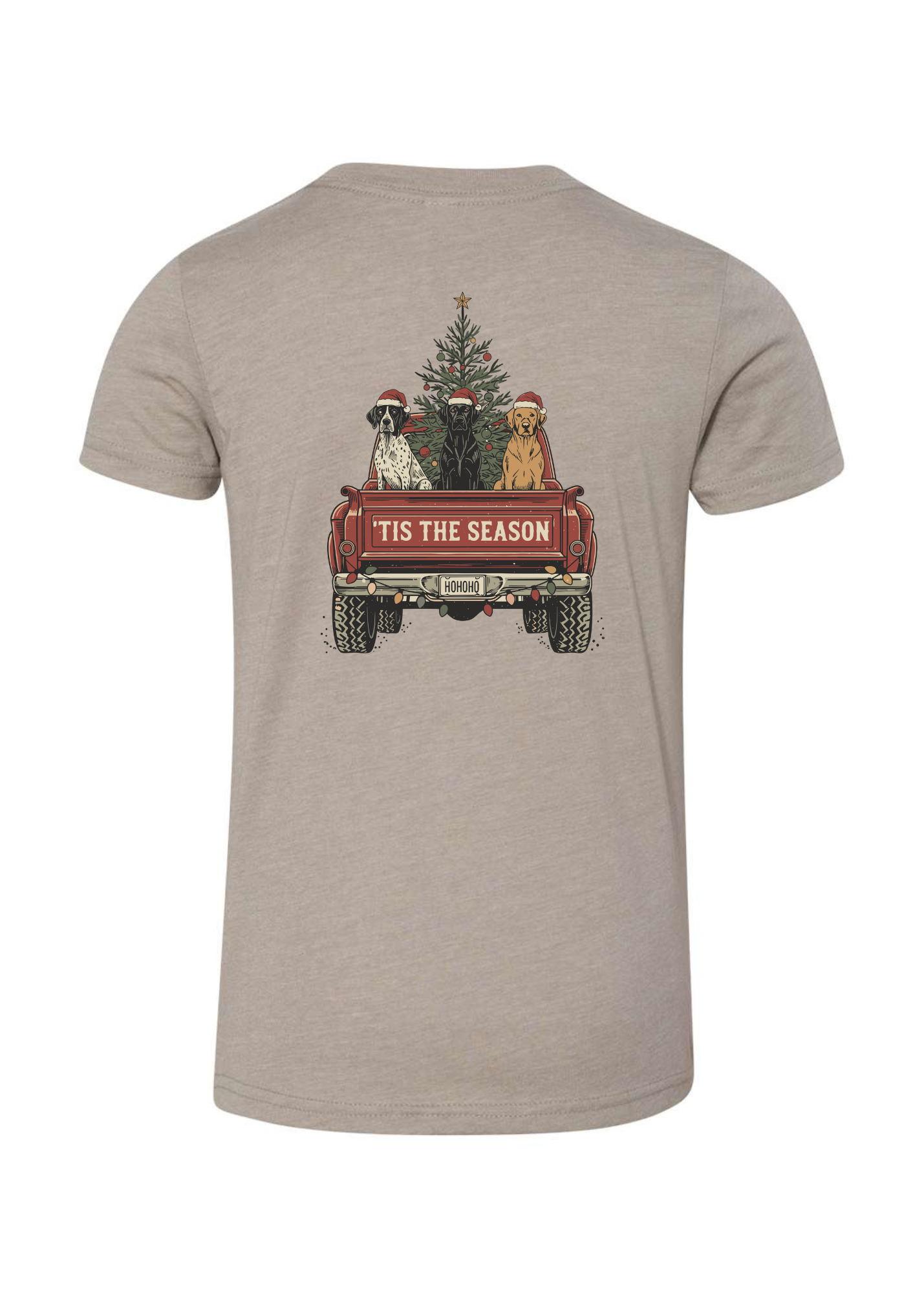 Holiday Haulin' | Youth Tee | RTS-Youth - Tops - Tees-Sister Shirts-Sister Shirts, Cute & Custom Tees for Mama & Littles in Trussville, Alabama.