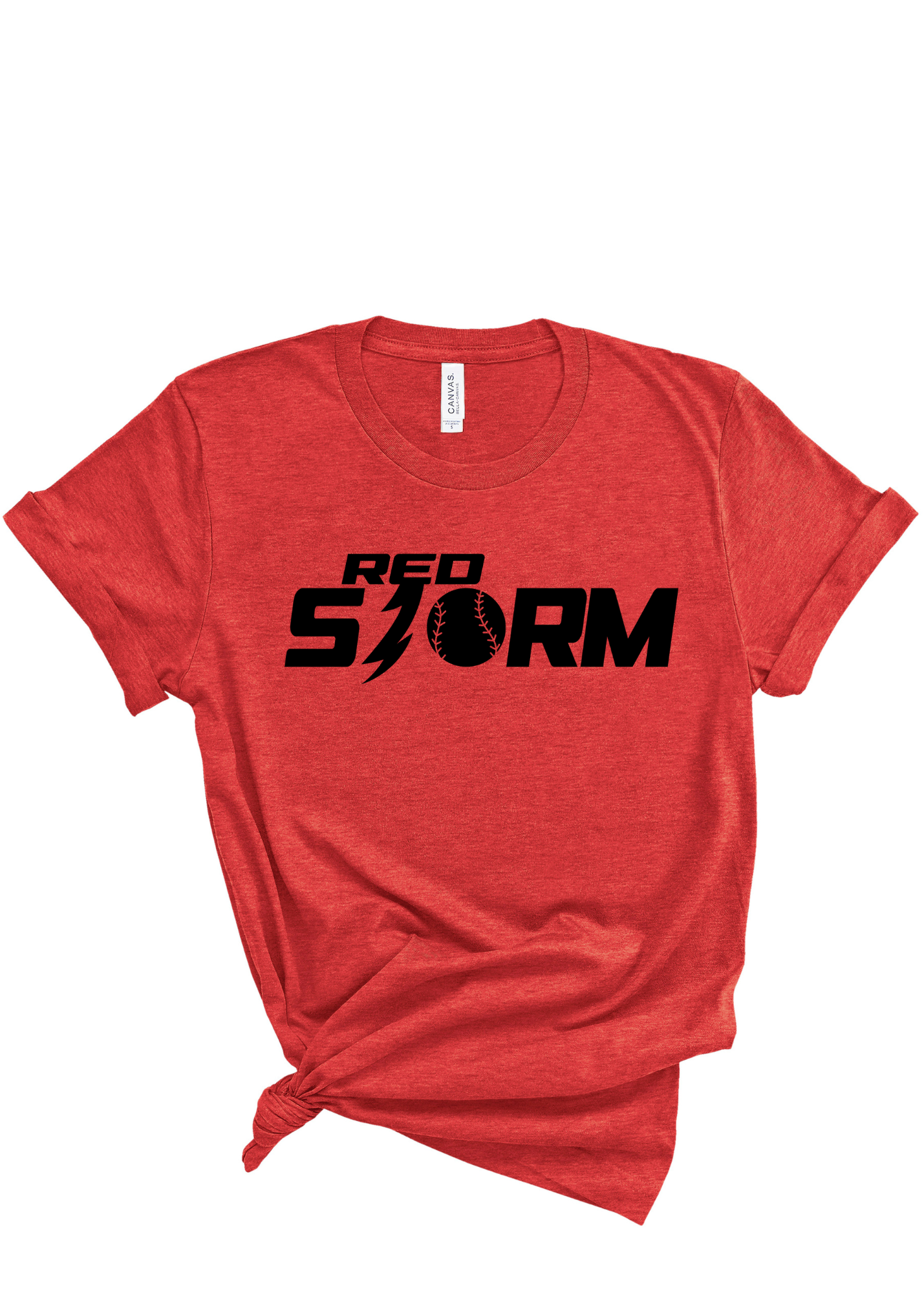 Red Storm | Adult Tee-Womens - Tops - Tees-Sister Shirts-Sister Shirts, Cute & Custom Tees for Mama & Littles in Trussville, Alabama.