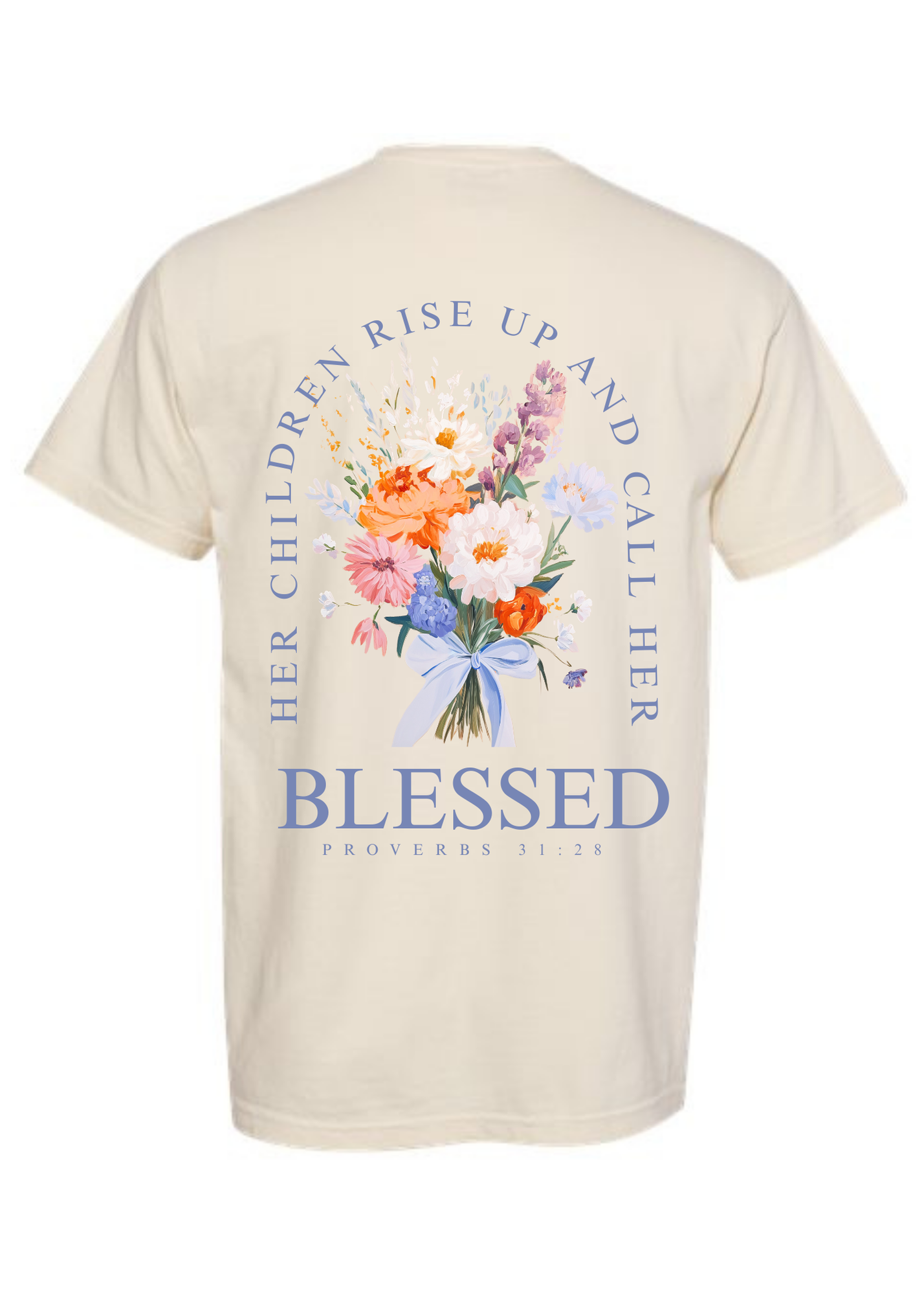 Her Children Call Her Blessed | Adult Tee-Adult Tee-Sister Shirts-Sister Shirts, Cute & Custom Tees for Mama & Littles in Trussville, Alabama.