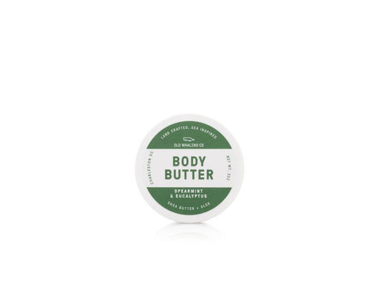 Travel Size Spearmint & Eucalyptus Body Butter (2oz)-Old Whaling Company-Sister Shirts, Cute & Custom Tees for Mama & Littles in Trussville, Alabama.