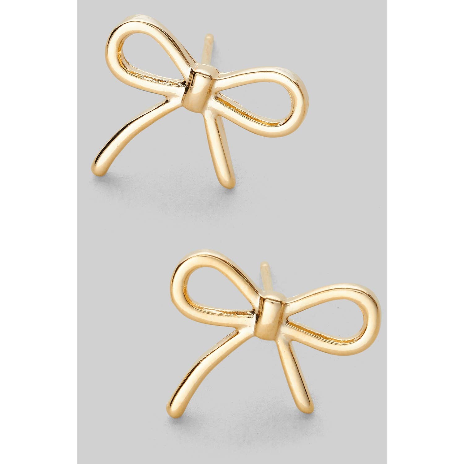 All Tied Up | Brass Bow Earrings-Women - Jewelry - Earrings-Girly-Sister Shirts, Cute & Custom Tees for Mama & Littles in Trussville, Alabama.