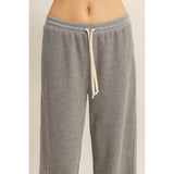 Waffle Knit Lounge Pants-Women - Bottoms - Pants-HYFVE-Sister Shirts, Cute & Custom Tees for Mama & Littles in Trussville, Alabama.