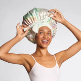 Kitsch Double-Layer Satin Hair Bonnet in Aura-Beauty-Hair-KITSCH-Sister Shirts, Cute & Custom Tees for Mama & Littles in Trussville, Alabama.