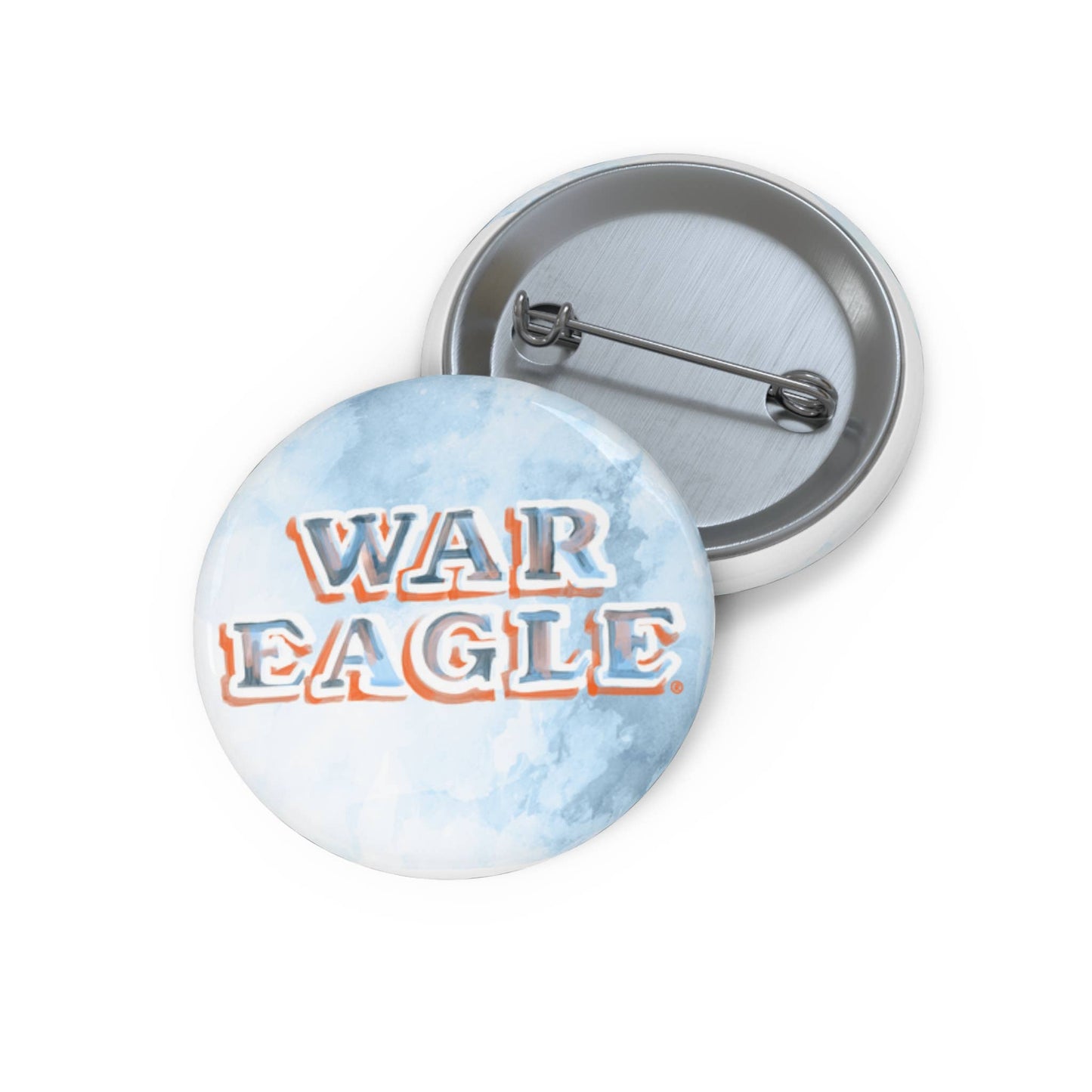 War Eagle | Game Day Button-Gracefully Made Art-Sister Shirts, Cute & Custom Tees for Mama & Littles in Trussville, Alabama.