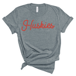 Huskies Stamped Gameday | Adult Tee-Womens - Tops - Tees-Sister Shirts-Sister Shirts, Cute & Custom Tees for Mama & Littles in Trussville, Alabama.