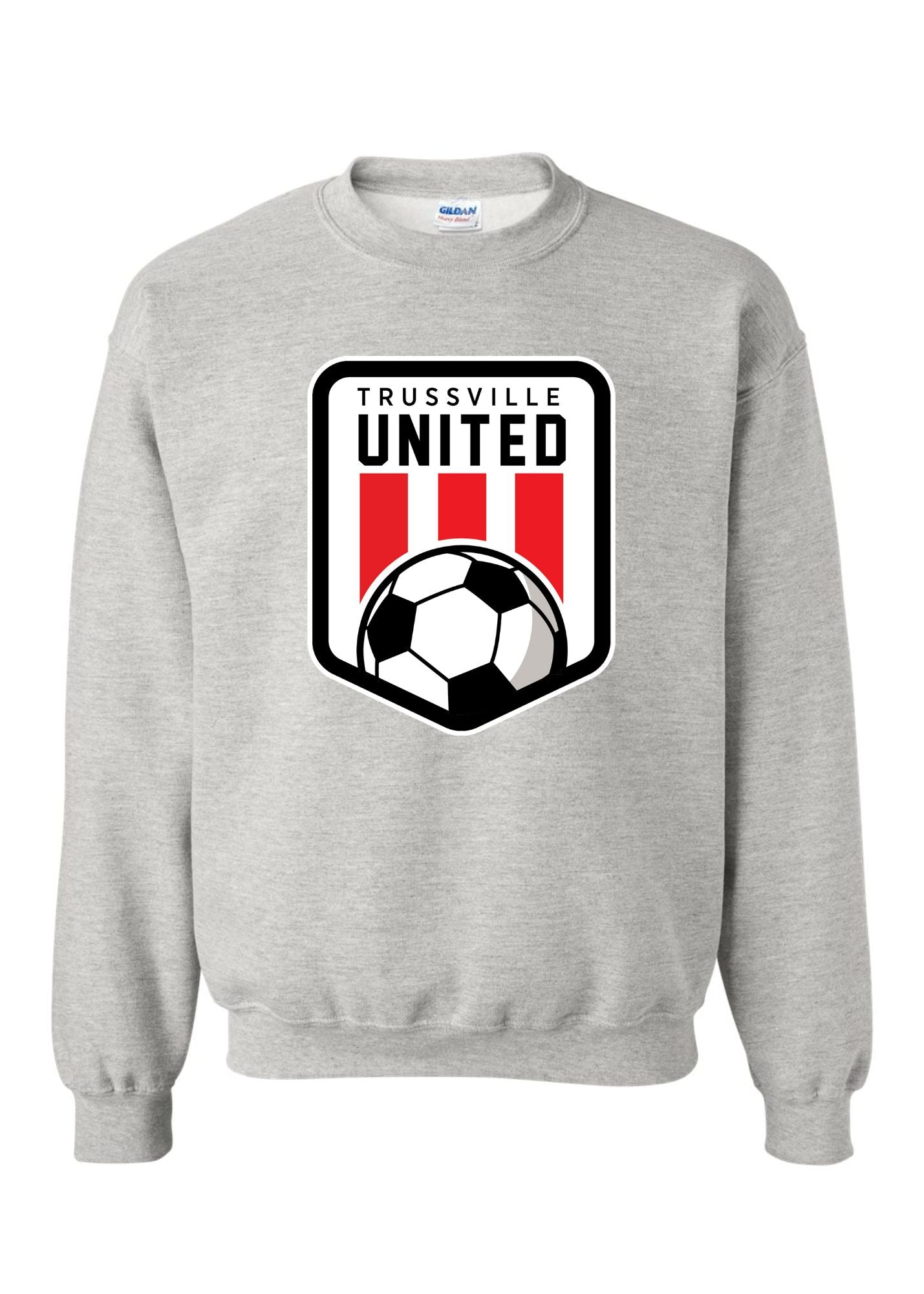 Trussville United | Customizable Adult Crewneck-Mens - Tops - Sweatshirts-Sister Shirts-Sister Shirts, Cute & Custom Tees for Mama & Littles in Trussville, Alabama.
