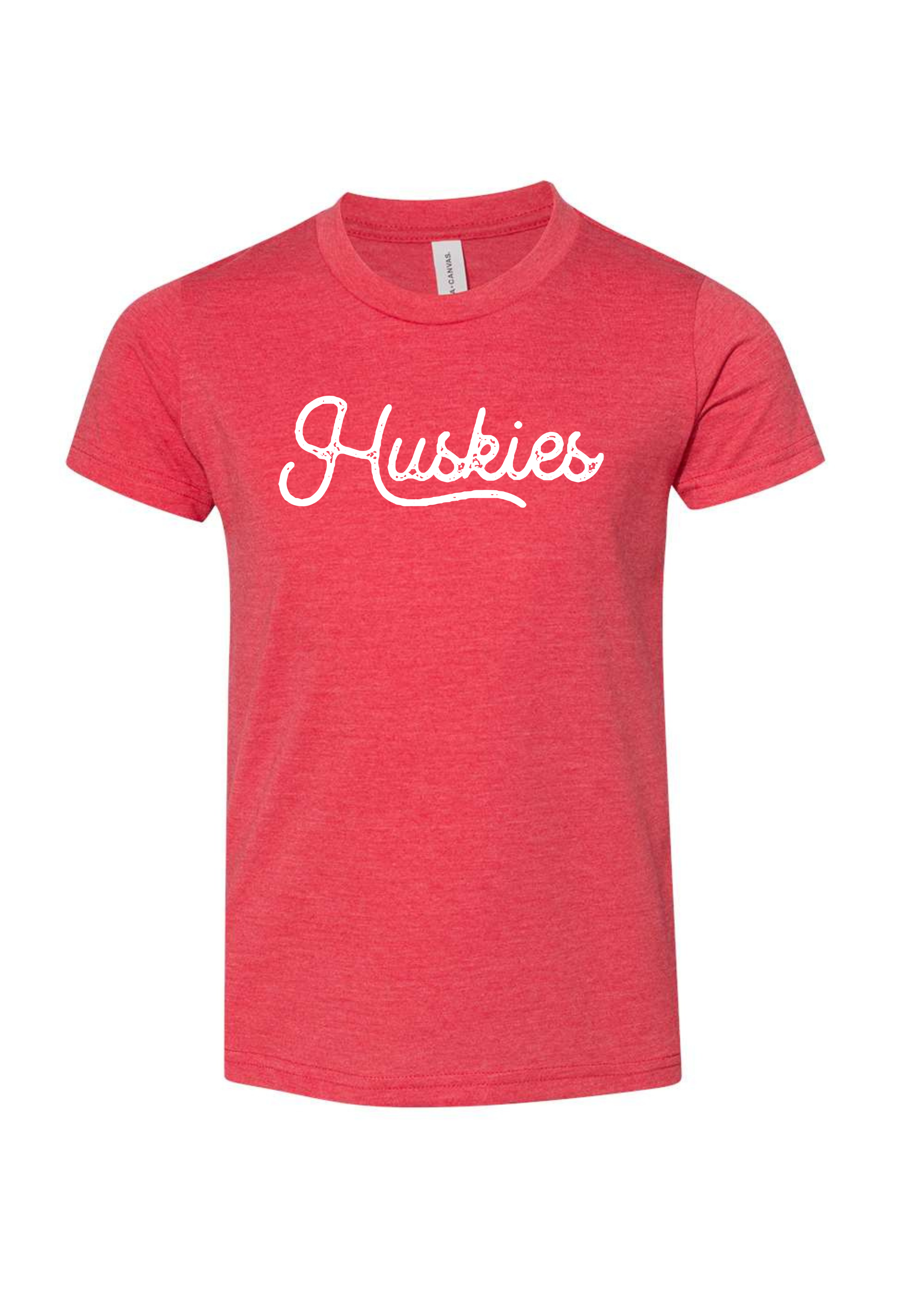 Huskies Stamped Gameday | Kids Tee-Youth - Tops - Tees-Sister Shirts-Sister Shirts, Cute & Custom Tees for Mama & Littles in Trussville, Alabama.