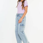 The Barrel Babe | Youth Low-Slung Jeans-Youth - Bottoms - Jeans-Kan Can USA-Sister Shirts, Cute & Custom Tees for Mama & Littles in Trussville, Alabama.