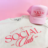 SS Social Club | Adult Trucker Hat-Women - Accessories - Hats-Sister Shirts-Sister Shirts, Cute & Custom Tees for Mama & Littles in Trussville, Alabama.