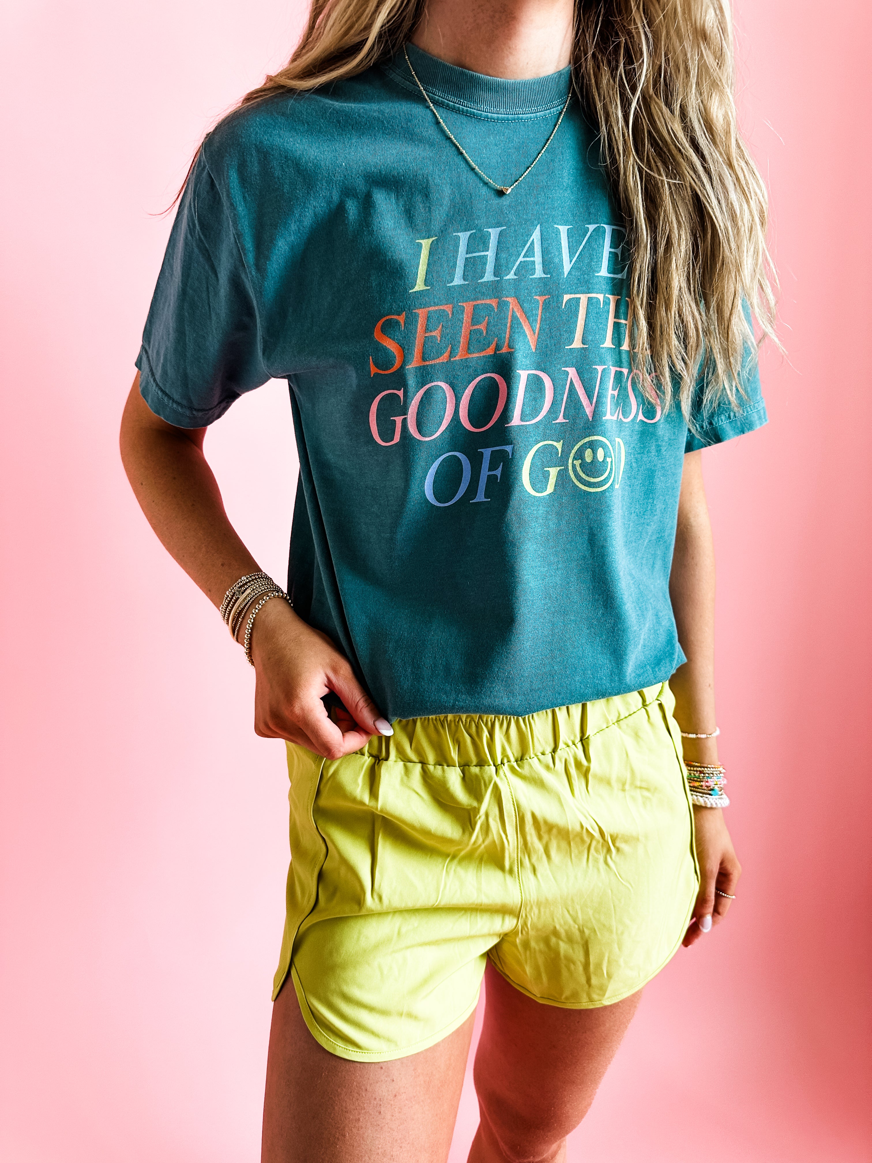 Goodness of God | Garment Dyed Tee-Womens - Tops - Tees-Sister Shirts-Sister Shirts, Cute & Custom Tees for Mama & Littles in Trussville, Alabama.