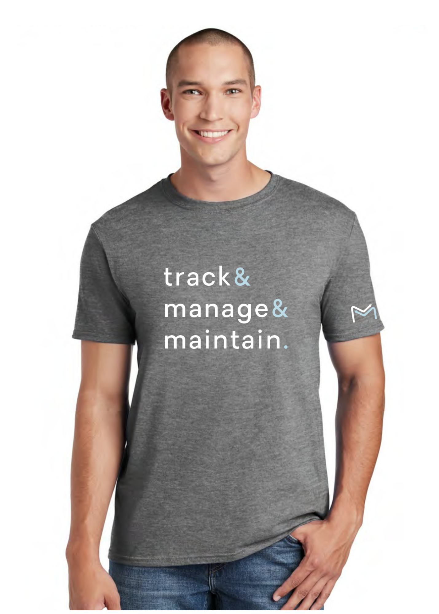 Track+Manage+Maintain | Adult Tee-Adult Tee-Sister Shirts-Sister Shirts, Cute & Custom Tees for Mama & Littles in Trussville, Alabama.