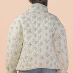 Vintage Bloom Quilted Jacket-Women - Outerwear - Jackets-Sister Shirts-Sister Shirts, Cute & Custom Tees for Mama & Littles in Trussville, Alabama.