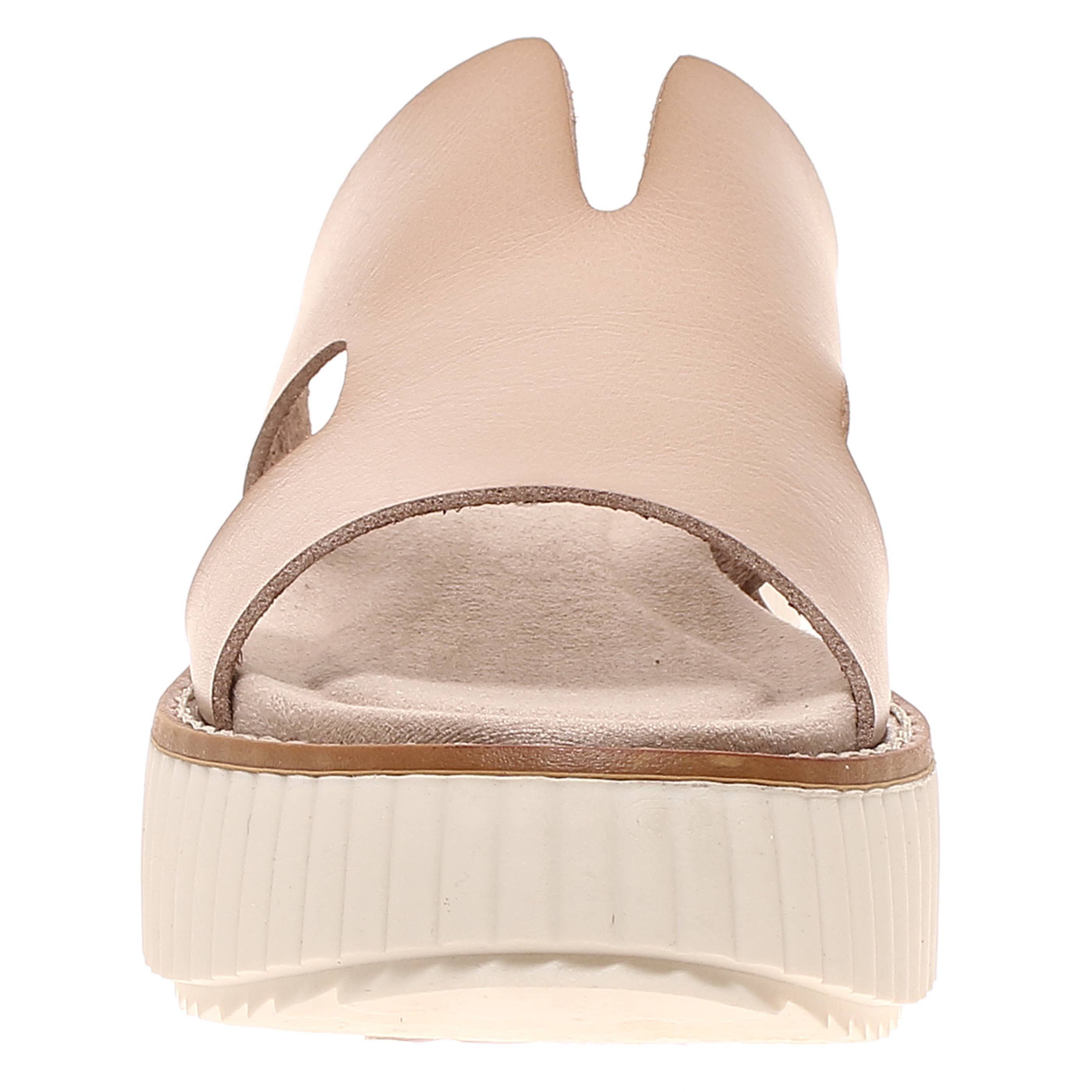 Sweet Slip-On Sandal in Nude-Women - Shoes - Sandals-Pierre Dumas-Sister Shirts, Cute & Custom Tees for Mama & Littles in Trussville, Alabama.
