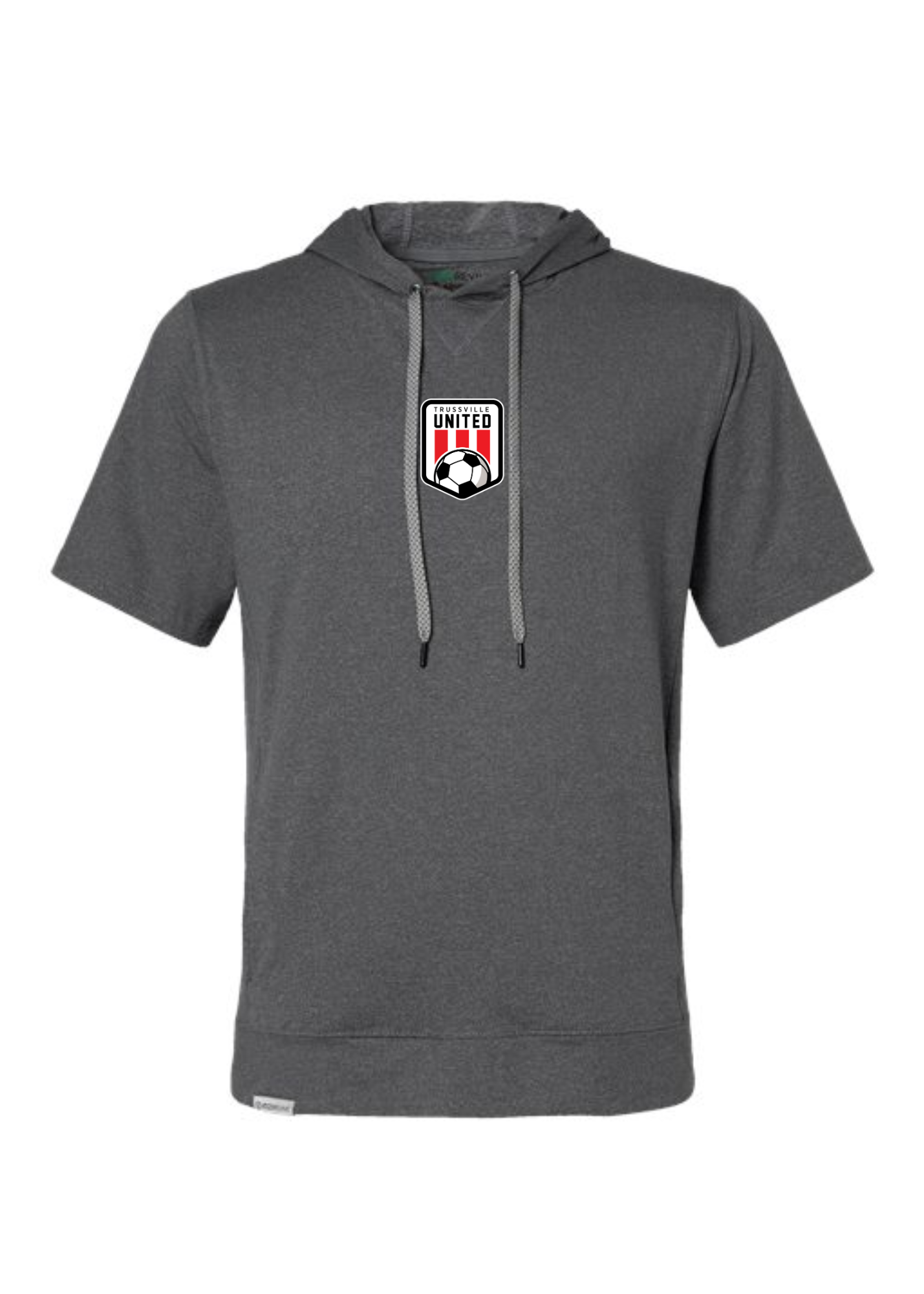 Trussville United | Adult Short Sleeve Performance Hoodie-Mens - Tops - Sweatshirts-Sister Shirts-Sister Shirts, Cute & Custom Tees for Mama & Littles in Trussville, Alabama.