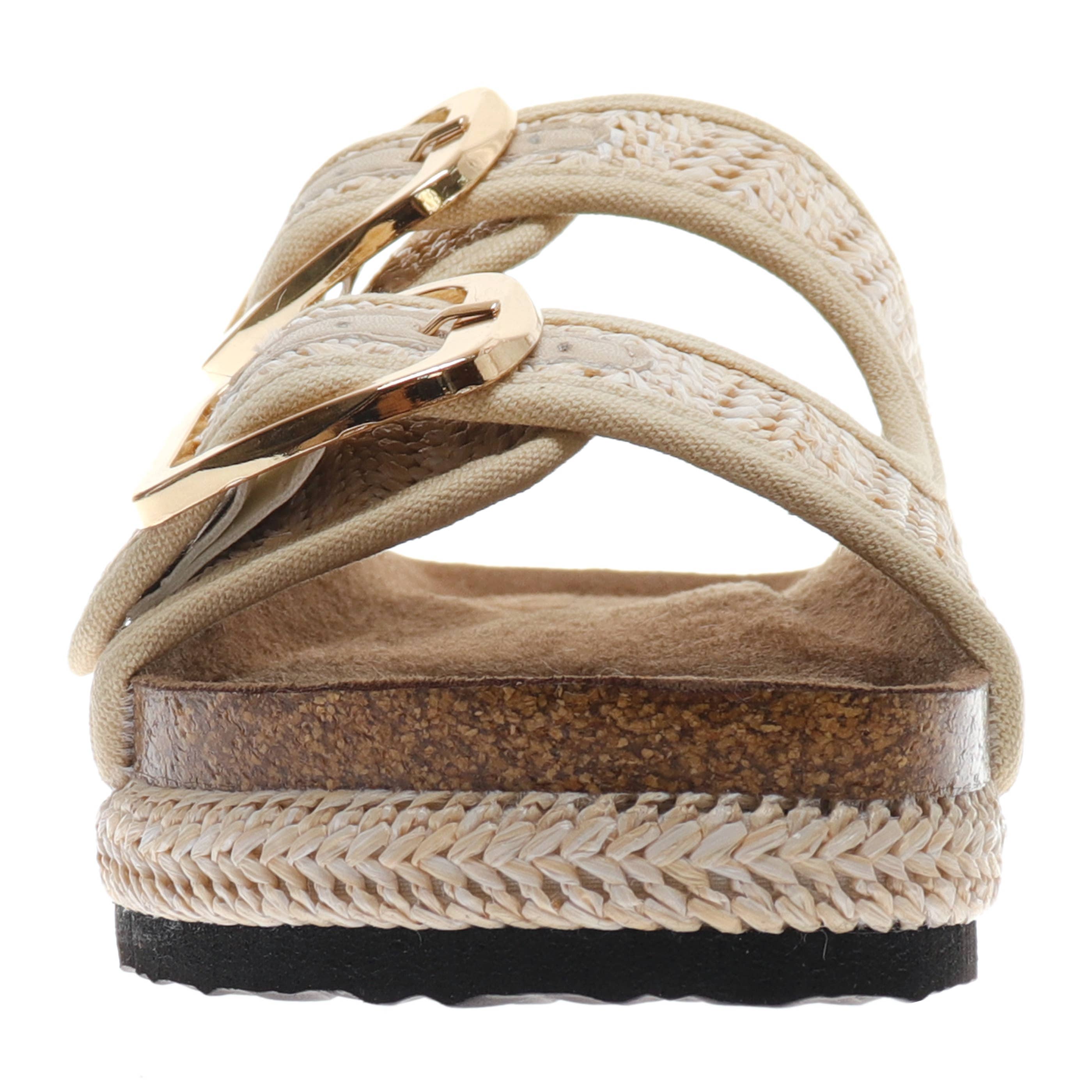Sunkissed & Comfy | Woven Buckle Sandles-Shoes-Pierre Dumas-Sister Shirts, Cute & Custom Tees for Mama & Littles in Trussville, Alabama.