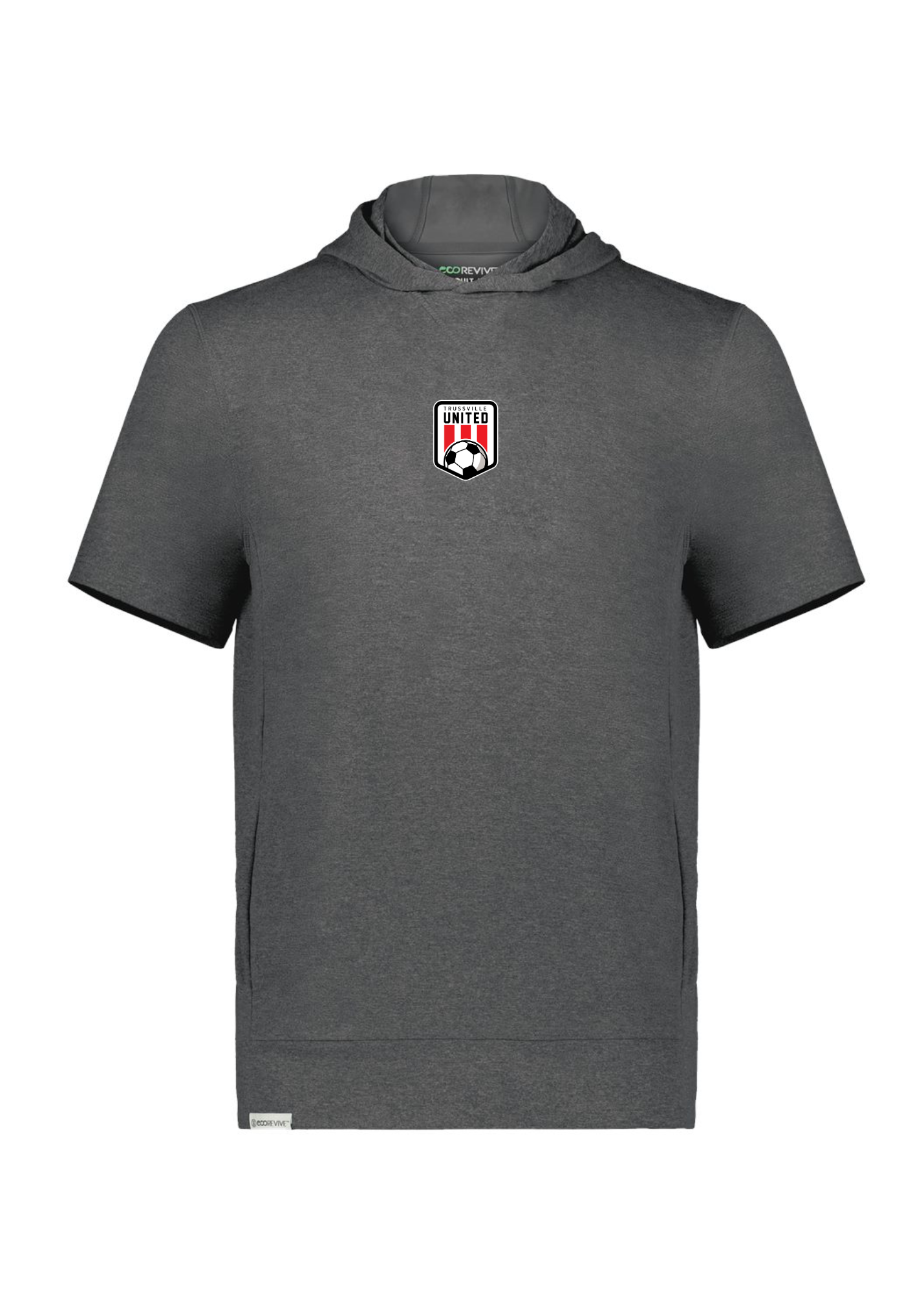 Trussville United | Youth Short Sleeve Performance Hoodie-Mens - Tops - Sweatshirts-Sister Shirts-Sister Shirts, Cute & Custom Tees for Mama & Littles in Trussville, Alabama.