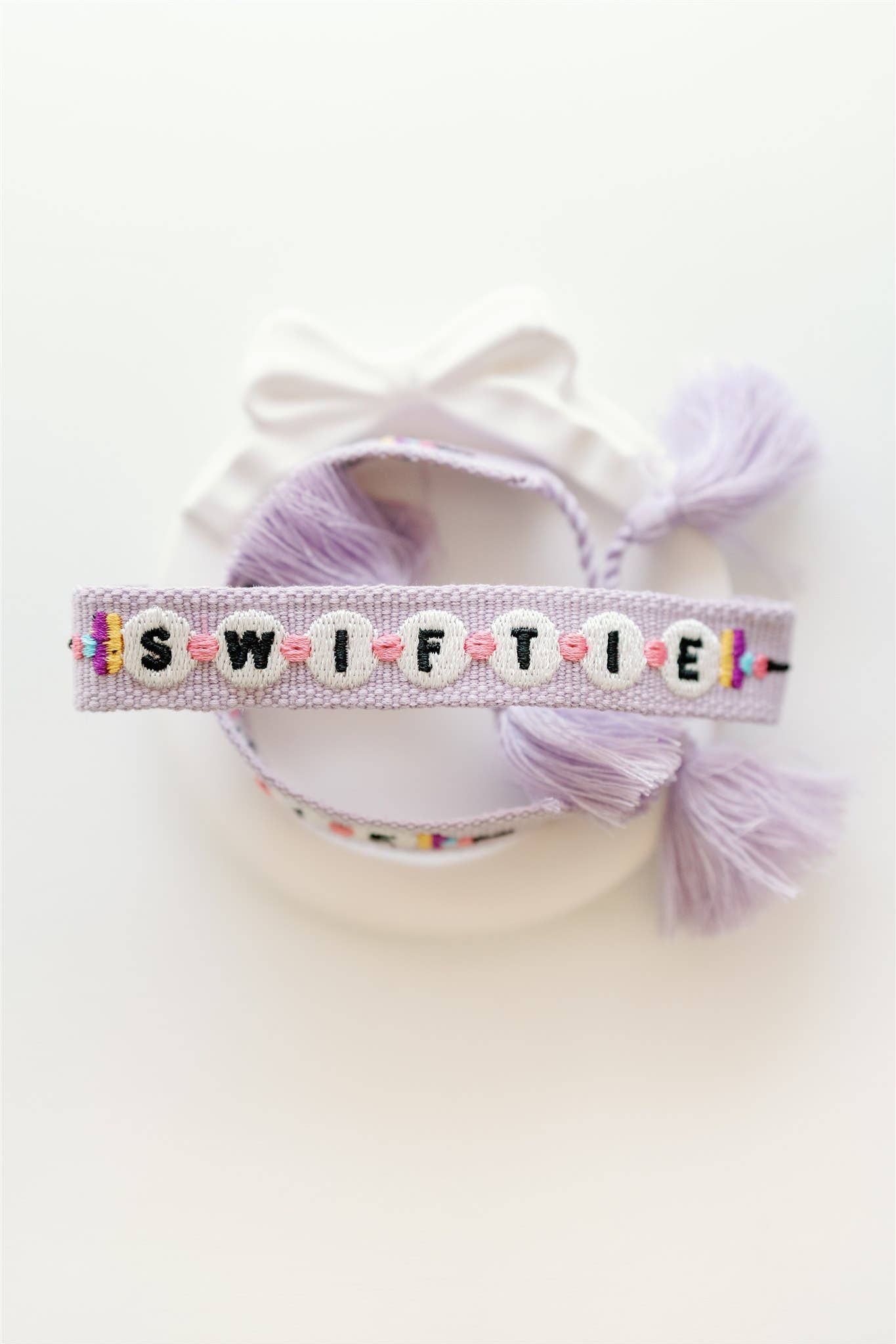 Swiftie | Woven Bracelet-Women - Jewelry - Bracelets-Gracefully Made Art-Sister Shirts, Cute & Custom Tees for Mama & Littles in Trussville, Alabama.