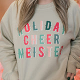 Holiday Cheer Meister | Adult Crewneck-Adult Crewneck-Sister Shirts-Sister Shirts, Cute & Custom Tees for Mama & Littles in Trussville, Alabama.