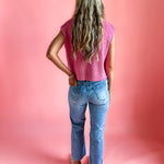 The Sutton in Bubblegum Pink | Sweater Vest-Women - Tops - Blouses-Zenana-Sister Shirts, Cute & Custom Tees for Mama & Littles in Trussville, Alabama.