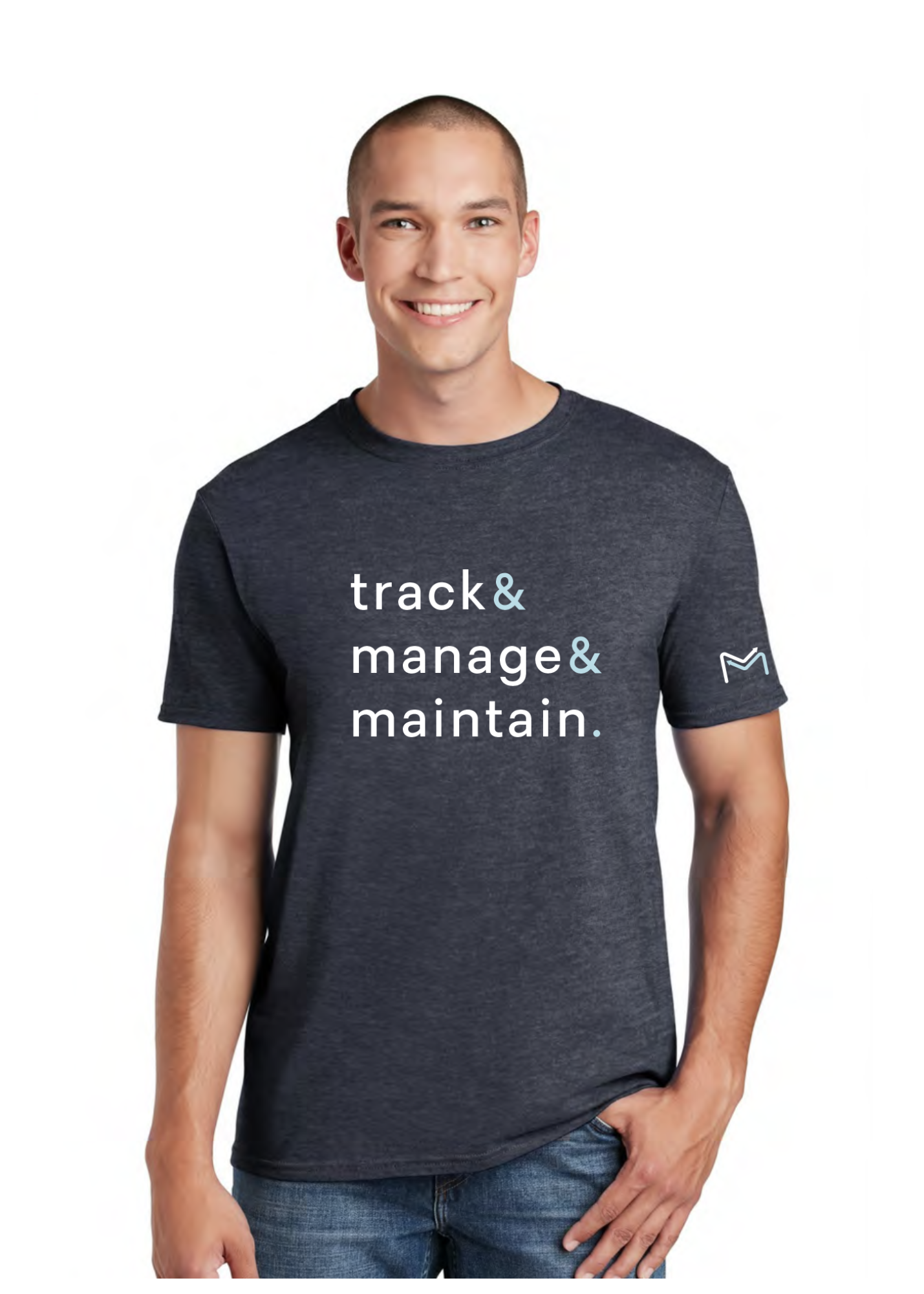 Track+Manage+Maintain | Adult Tee-Sister Shirts-Sister Shirts, Cute & Custom Tees for Mama & Littles in Trussville, Alabama.