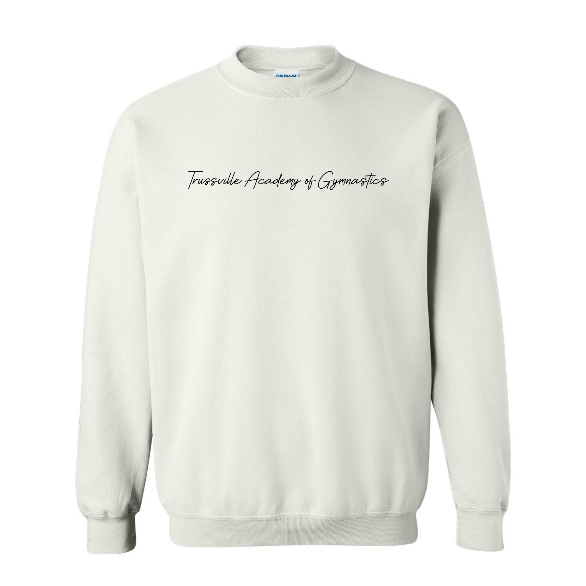 Trussville Academy of Gymnastics Script | Adult Crewneck-Women - Tops - Crewnecks-Sister Shirts-Sister Shirts, Cute & Custom Tees for Mama & Littles in Trussville, Alabama.