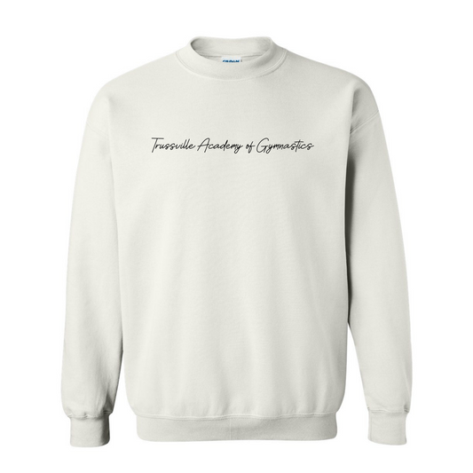 Trussville Academy of Gymnastics Script | Adult Pullover-Sister Shirts-Sister Shirts, Cute & Custom Tees for Mama & Littles in Trussville, Alabama.