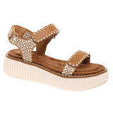 Sweet Sandal in Tan-Women - Shoes - Sandals-Pierre Dumas-Sister Shirts, Cute & Custom Tees for Mama & Littles in Trussville, Alabama.