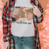 Buzz Your Girlfriend | Youth Crewneck | RTS-Kids Crewneck-Sister Shirts-Sister Shirts, Cute & Custom Tees for Mama & Littles in Trussville, Alabama.