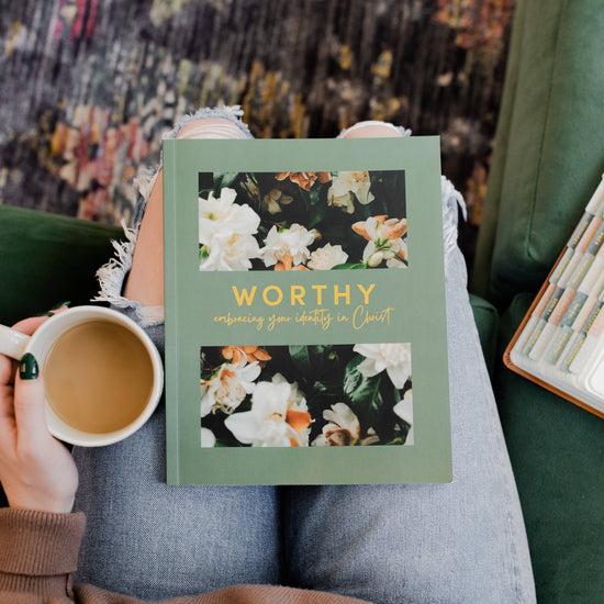 Worthy | Embracing Your Identity in Christ-Books-The Daily Grace Co-Sister Shirts, Cute & Custom Tees for Mama & Littles in Trussville, Alabama.