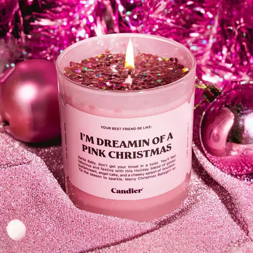 I'm Dreaming Of A Pink Christmas | Candle-Candier-Sister Shirts, Cute & Custom Tees for Mama & Littles in Trussville, Alabama.