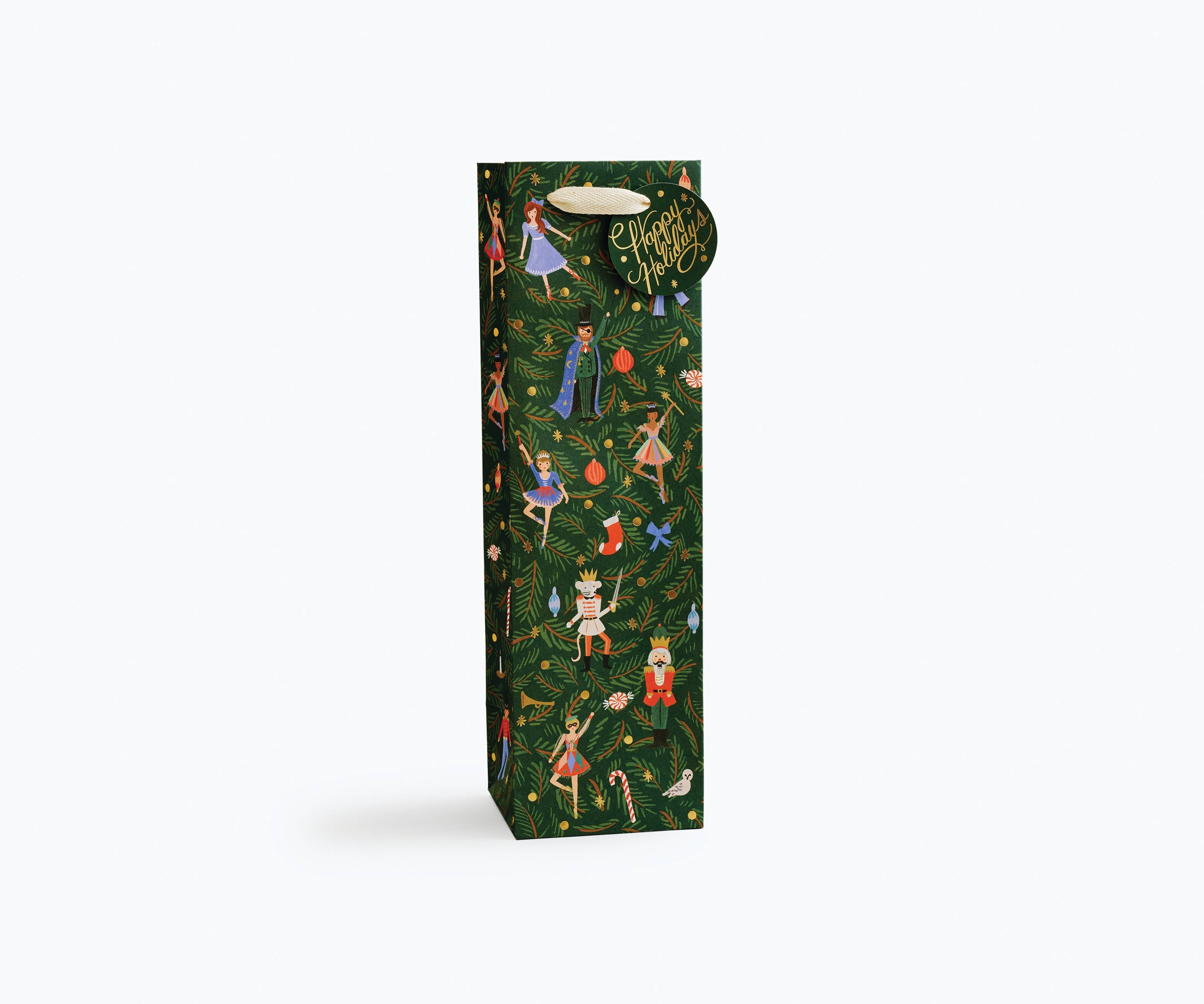 Rifle Paper Co. | Nutcracker Gift Bag: Small-Wrapping Paper-Rifle Paper Co.-Sister Shirts, Cute & Custom Tees for Mama & Littles in Trussville, Alabama.