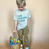 Egg Hunting Crew | Kids Tee-Youth - Tops - Tees-Sister Shirts-Sister Shirts, Cute & Custom Tees for Mama & Littles in Trussville, Alabama.