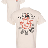 Light Unto My Path | Adult Tee-Mens - Tops - Tees-Sister Shirts-Sister Shirts, Cute & Custom Tees for Mama & Littles in Trussville, Alabama.