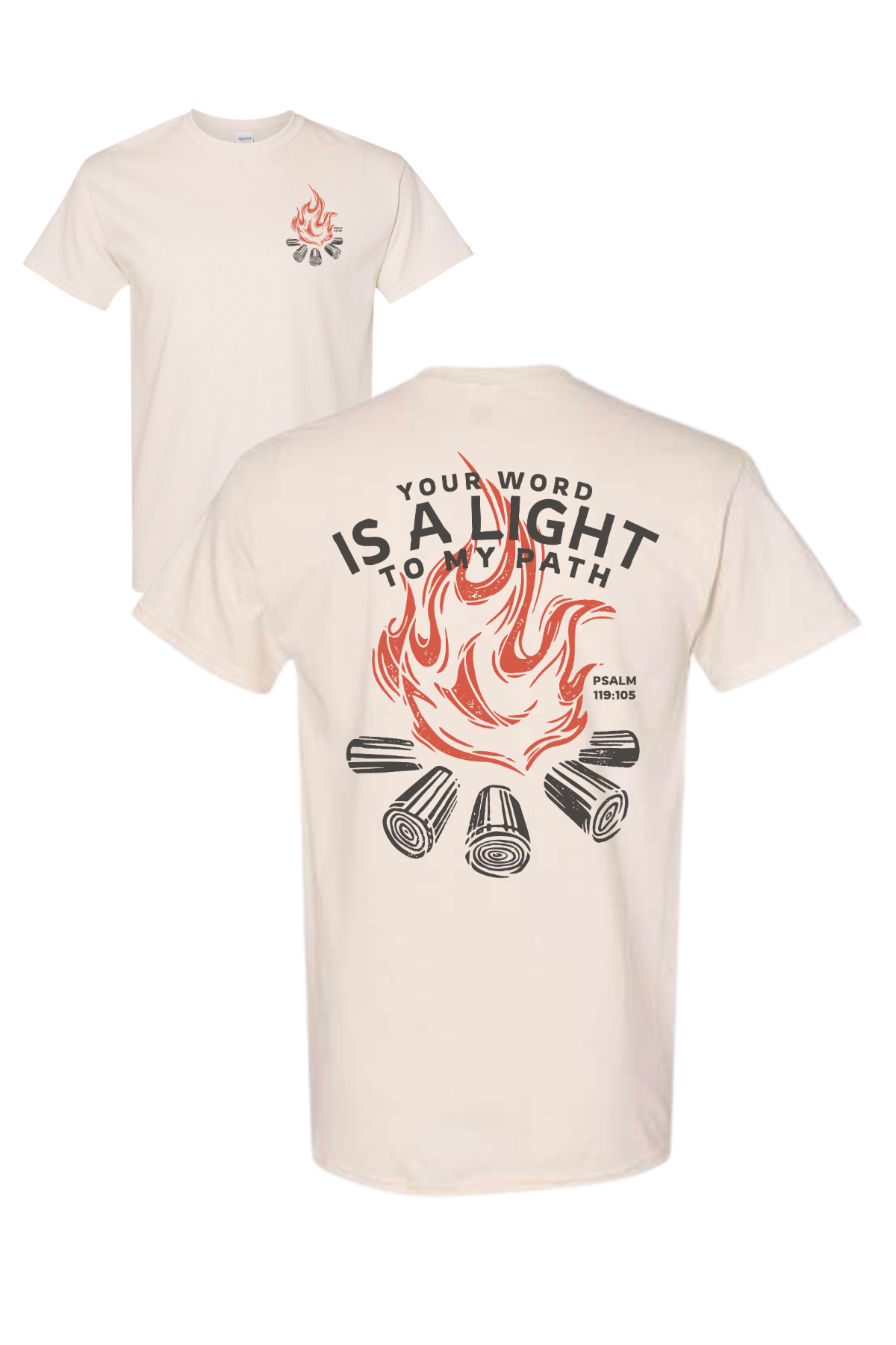 Light Unto My Path | Adult Tee-Mens - Tops - Tees-Sister Shirts-Sister Shirts, Cute & Custom Tees for Mama & Littles in Trussville, Alabama.