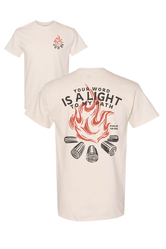 Load image into Gallery viewer, Light Unto My Path | Adult Tee-Adult Tee-Sister Shirts-Sister Shirts, Cute &amp;amp; Custom Tees for Mama &amp;amp; Littles in Trussville, Alabama.
