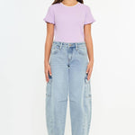 The Barrel Babe | Youth Low-Slung Jeans-Youth - Bottoms - Jeans-Kan Can USA-Sister Shirts, Cute & Custom Tees for Mama & Littles in Trussville, Alabama.
