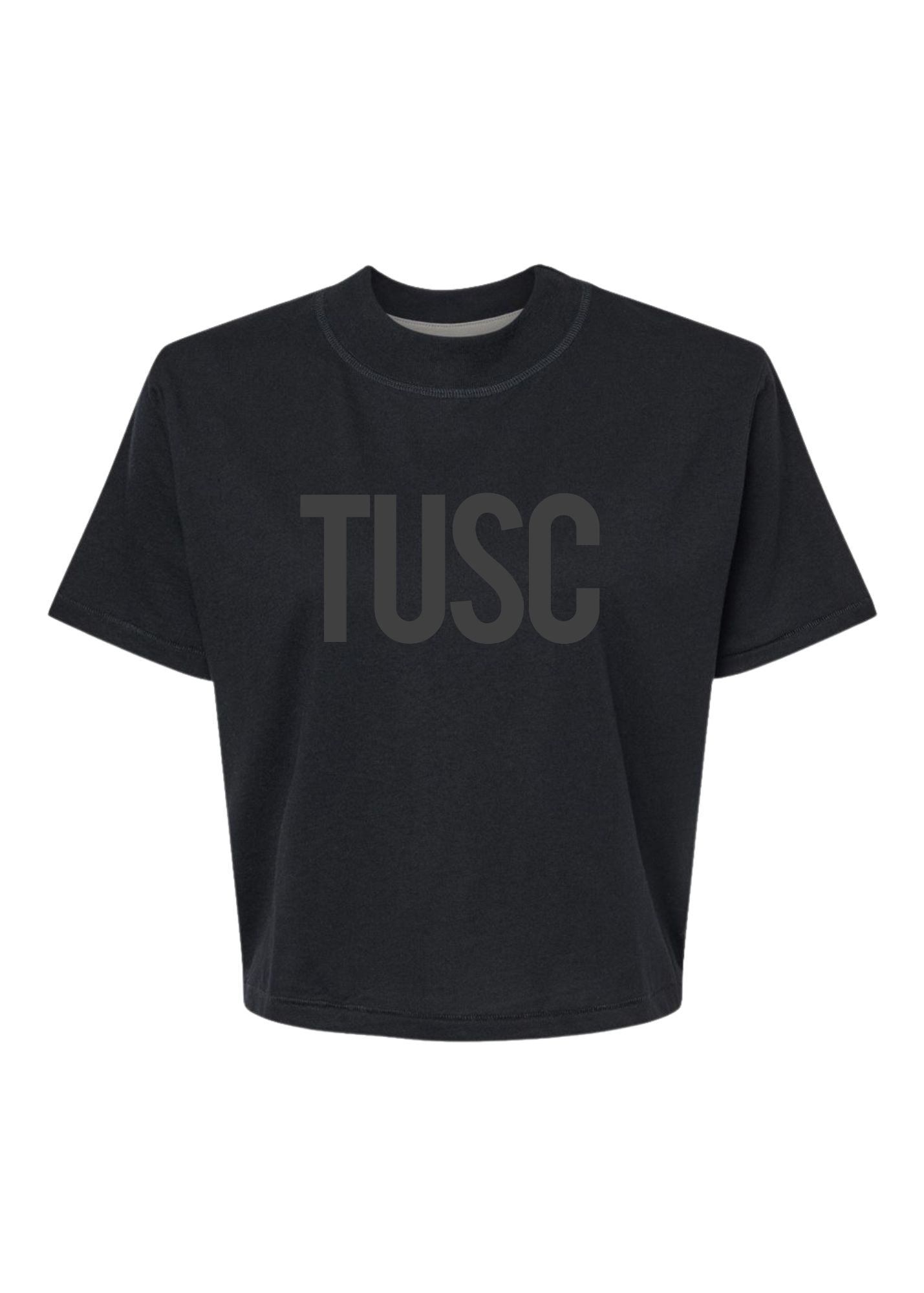 Trussville United Tonal | Mom Crop Tee-Womens - Tops - Tees-Sister Shirts-Sister Shirts, Cute & Custom Tees for Mama & Littles in Trussville, Alabama.