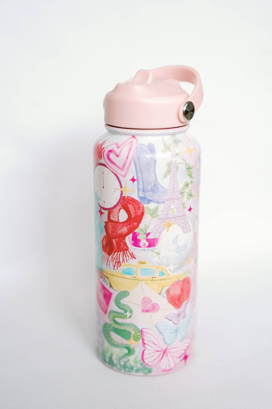 Taylor Swift | Insulated Water Bottle-Gracefully Made Art-Sister Shirts, Cute & Custom Tees for Mama & Littles in Trussville, Alabama.