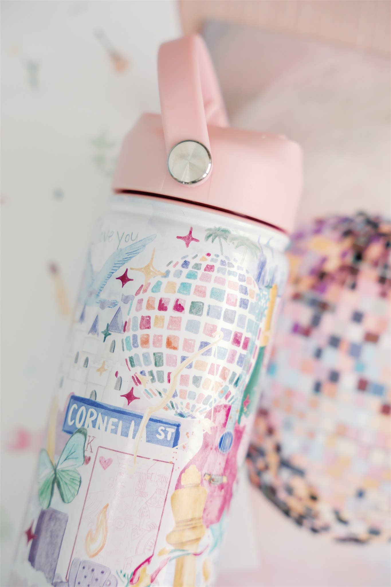 Eras 18 Ounce Insulated Water Bottle-Gracefully Made Art-Sister Shirts, Cute & Custom Tees for Mama & Littles in Trussville, Alabama.