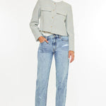 Daily Denim | High Rise Ankle Mom Fit-Women - Bottoms - Pants-Kan Can USA-Sister Shirts, Cute & Custom Tees for Mama & Littles in Trussville, Alabama.