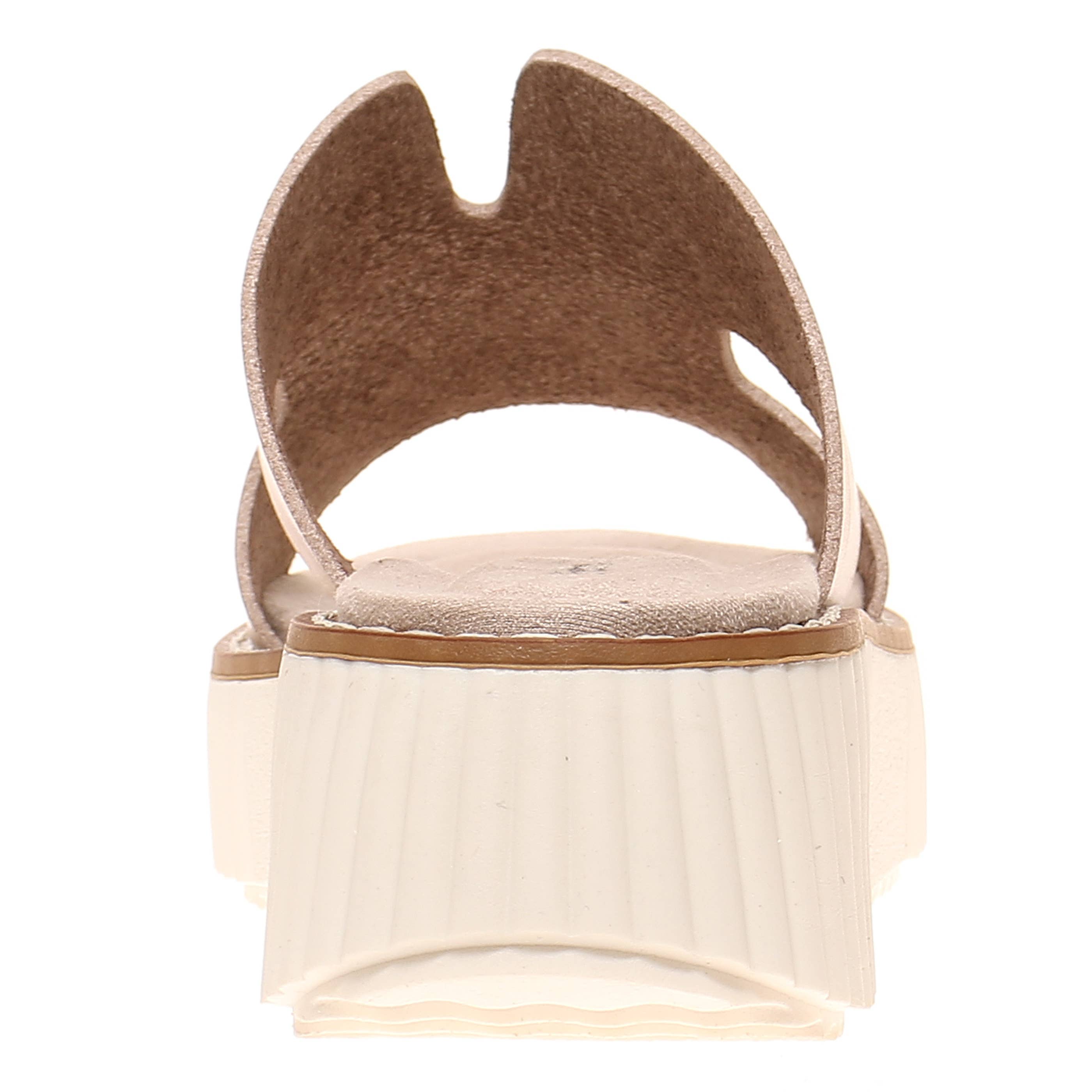 Sweet Slip-On Sandal in Nude-Women - Shoes - Sandals-Pierre Dumas-Sister Shirts, Cute & Custom Tees for Mama & Littles in Trussville, Alabama.