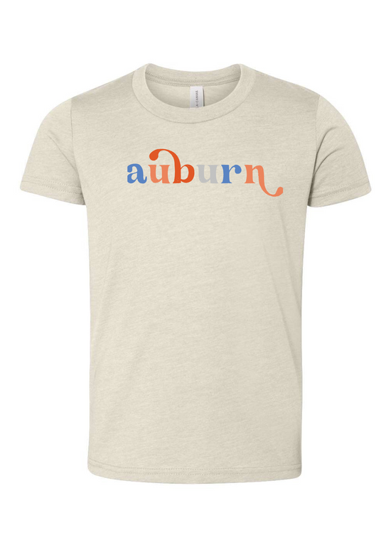 Auburn Multi | Kids Tee-Kids Tees-Sister Shirts-Sister Shirts, Cute & Custom Tees for Mama & Littles in Trussville, Alabama.