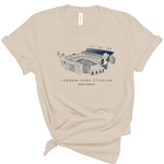 Auburn Stadium | Adult Tee-Womens - Tops - Tees-Sister Shirts-Sister Shirts, Cute & Custom Tees for Mama & Littles in Trussville, Alabama.